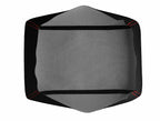 Console Lid Armrest Cover for Dodge Challenger (2008–2014) Carbon Fiber Red Stitch