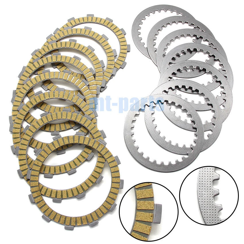 Clutch Friction Disc Plate Kit for Honda NR750N (1992) / RVF750 (1994–1998)
