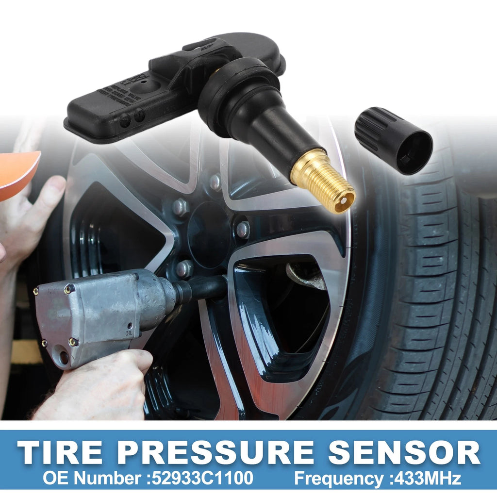 Tire Pressure Sensor for Hyundai Santa Fe (2019–2023) 433MHz No.52933C1100