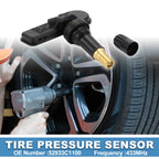 Tire Pressure Sensor for Hyundai Santa Fe (2019–2023) 433MHz No.52933C1100