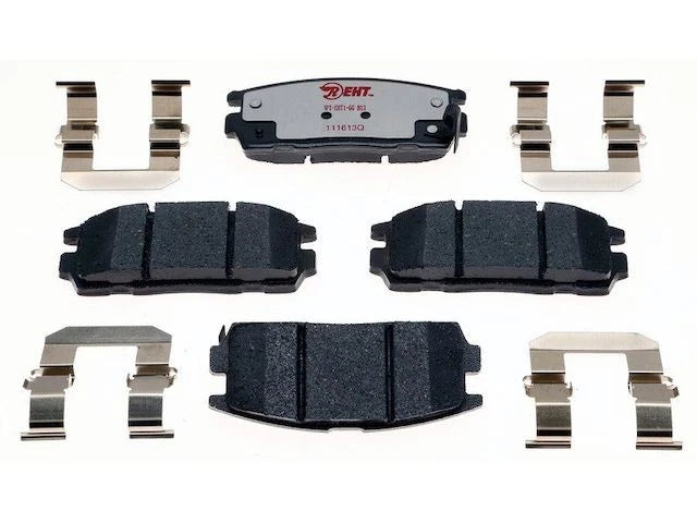 Set of 4 Rear Brake Pads for Suzuki XL7 (2007–2009) YF293YK