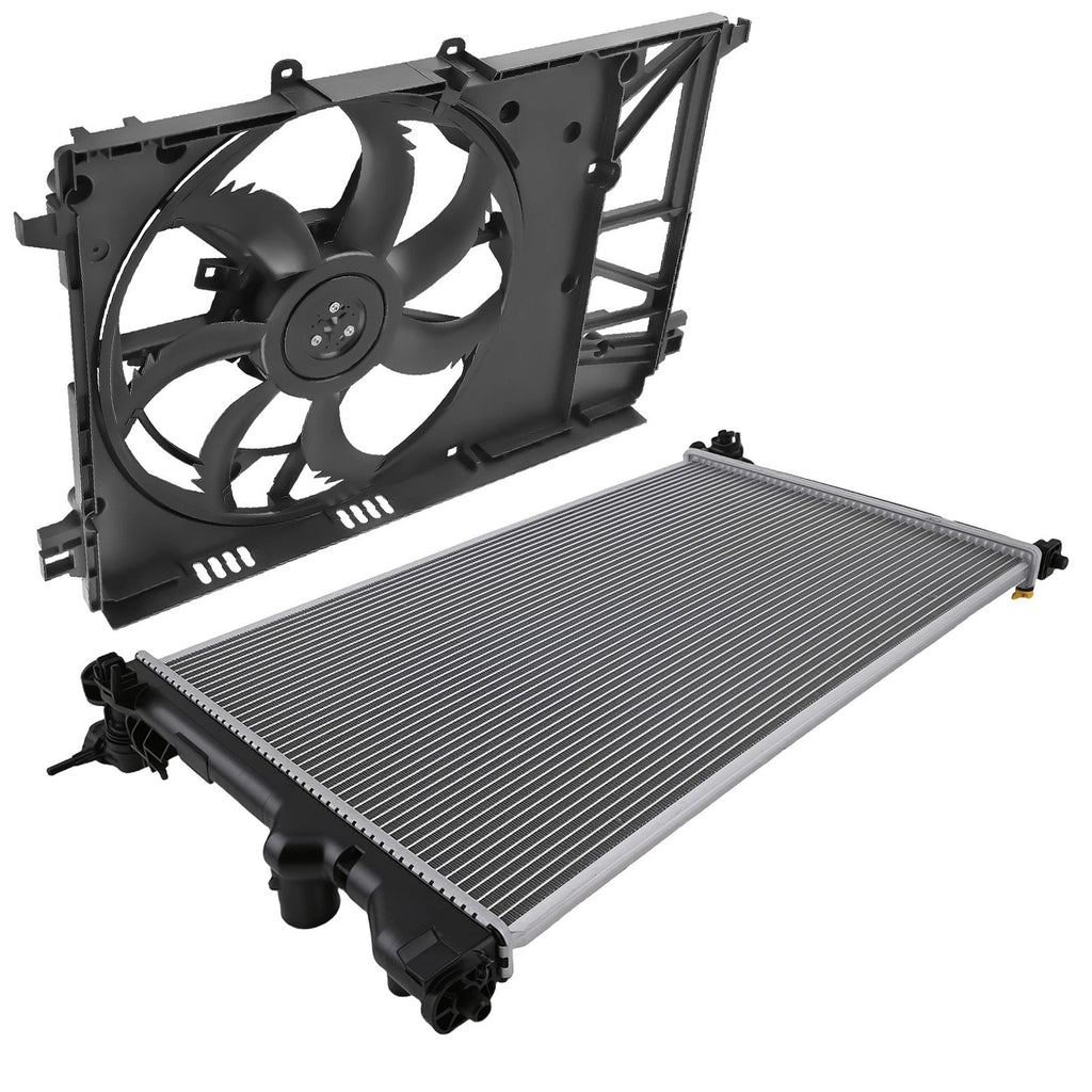 Radiator & Cooling Fan Assembly for Toyota Camry 2.5L (2018–2024) / RAV4 (2019–2021)