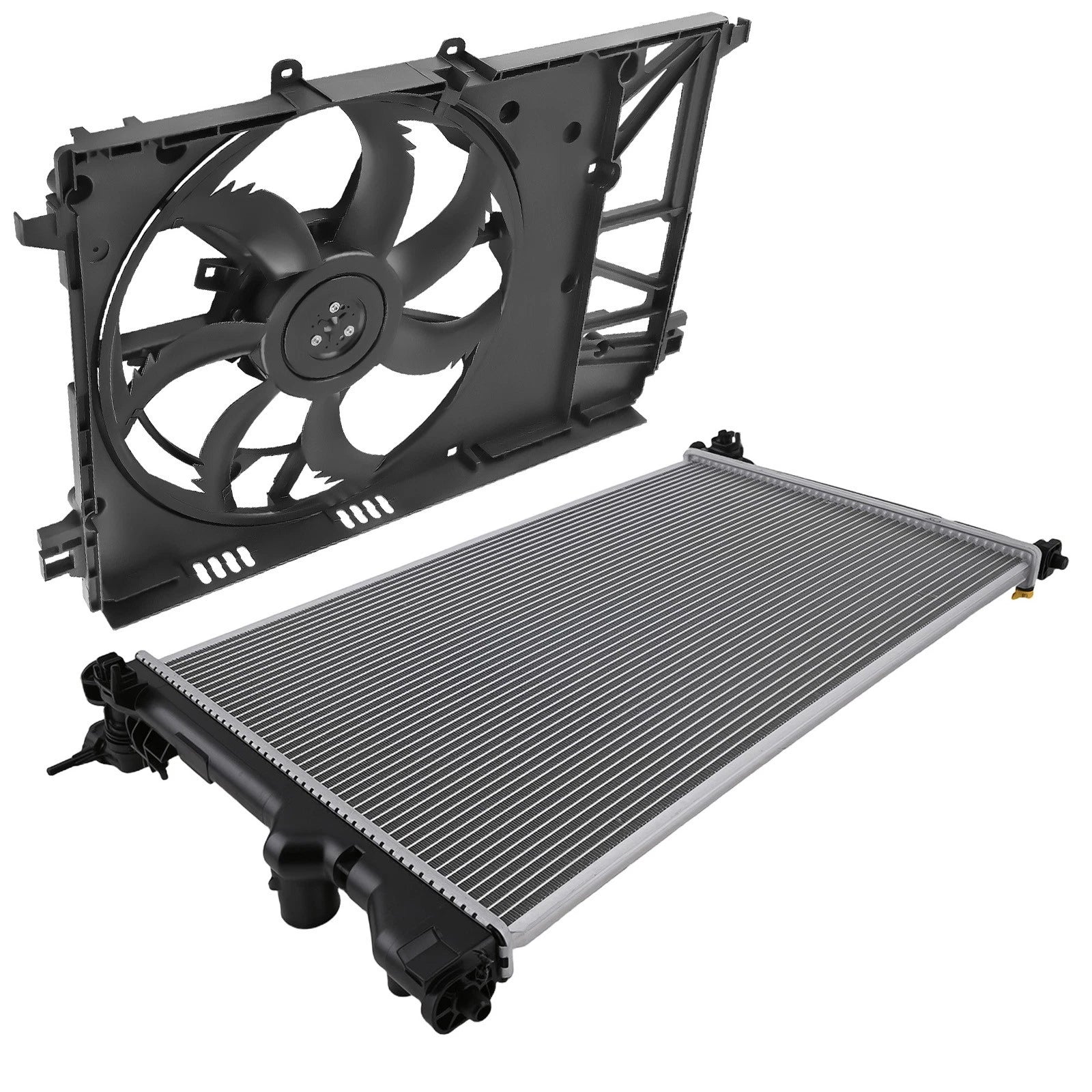 Radiator & Cooling Fan Assembly for Toyota Camry 2.5L (2018–2024) / RAV4 (2019–2021)
