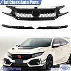 Type R Style Front Grille for Honda Civic (2016–2020)