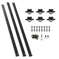 Rail Trail Rail Kit for Jeep Gladiator JT (2020–2023) Black