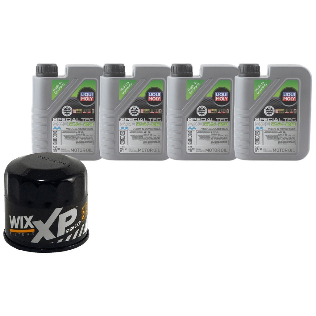 4L Liqui Moly Special Tec AA 5W-20 Engine Oil Change Kit for Miata RX-8 (2006–2015)