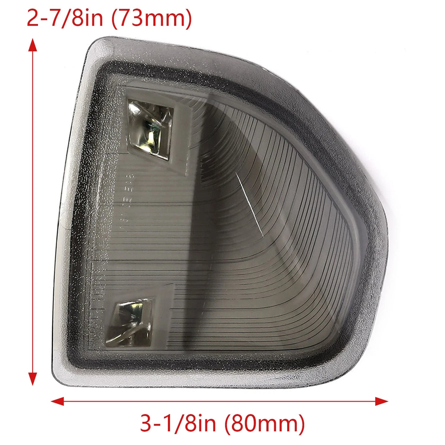 Smoke Lens Amber LED Side Mirror Turn Signal Lights for Dodge Ram 1500 2500 3500 (2002–2023)