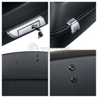 Matte Chopped Trunk Backrest Pad for Harley Touring Road Glide (2014–Present)