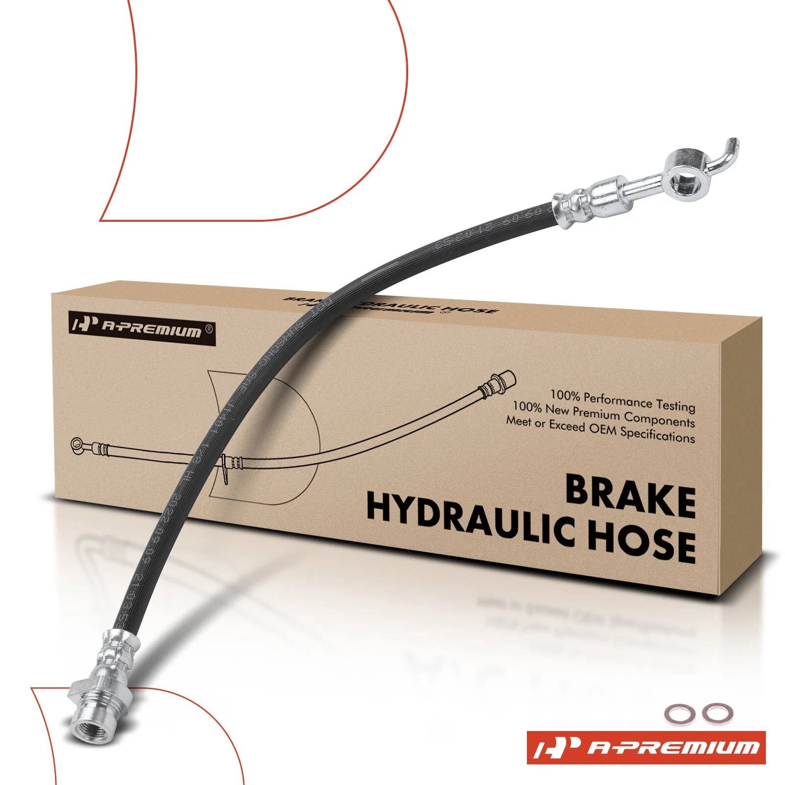 Rear Brake Hydraulic Hose for Kia Rio (2012–2017)