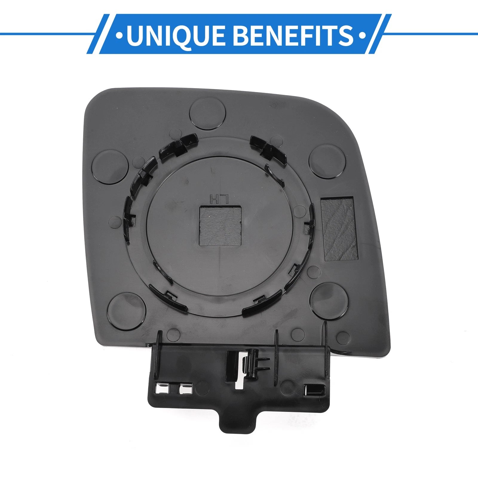 Driver Side Upper Mirror Glass Replacement for Ford E150 (2004–2014)