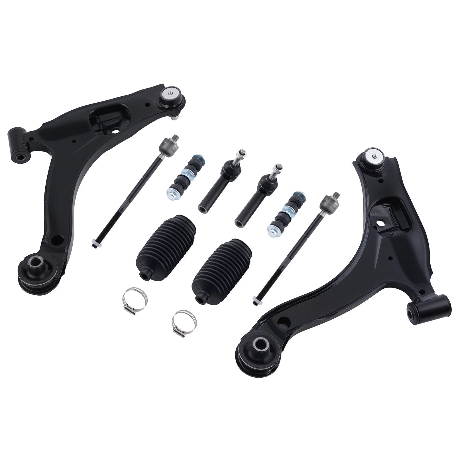 10pc Front Lower Control Arm Tie Rod Sway Bar for Plymouth Neon (2000–2001)