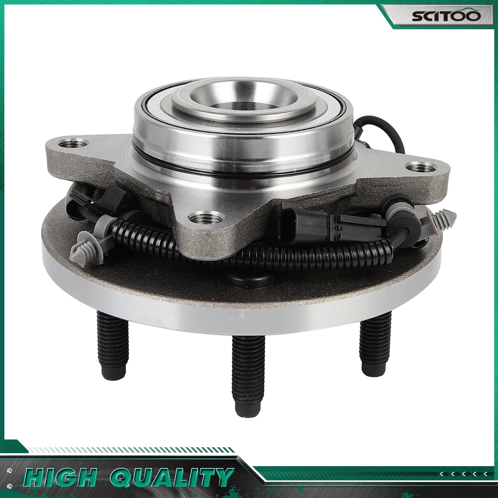 1X Front Wheel Bearing Hub Assembly for Ford Expedition F-150 (2011–2014)