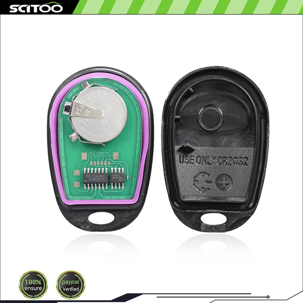 Remote Car Fob + Key for Toyota Sienna (2010–2017) GQ43VT20T