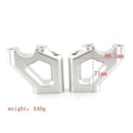 Handle Bar Clamp Riser for Tiger 850 900 GT (2020–2022) Silver