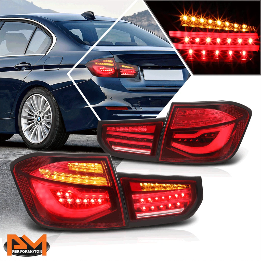 LED Bar Sequential Turn Signal Tail Brake Light for BMW F30 (2012–2015)