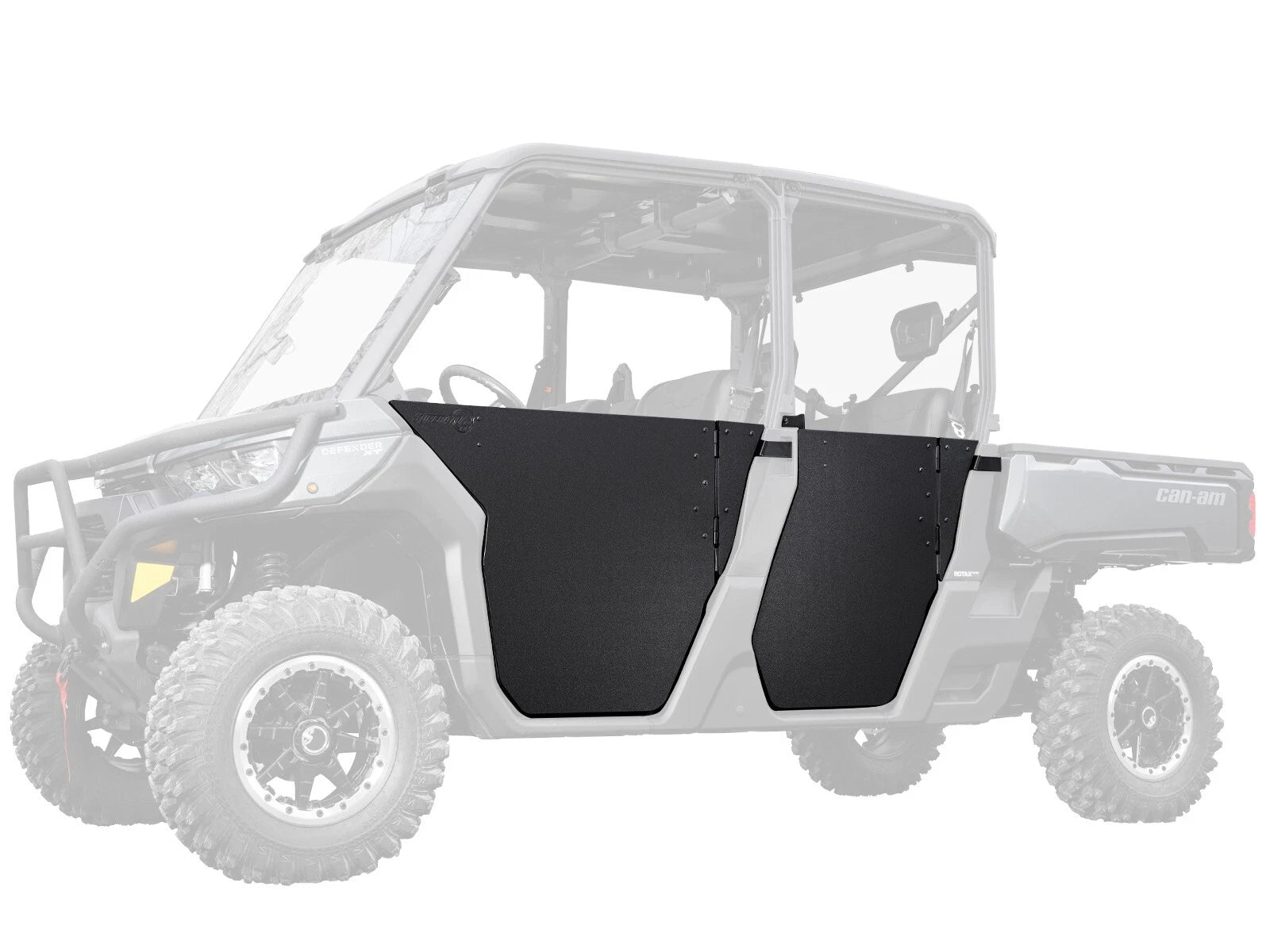 SuperATV HDPE Half Doors for Can-Am Defender Max (2017–2023)