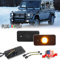 Smoked LED Front Side Marker Lights for Benz G-Class (2002–2014)