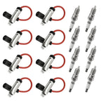 8PCS Ignition Wire & Spark Plug for Chevy GMC V8 Vortec (2000–2009)