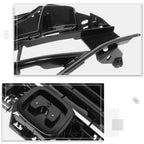 Fog Light Bezel for Chrysler 300 (2012–2014) Smooth Black