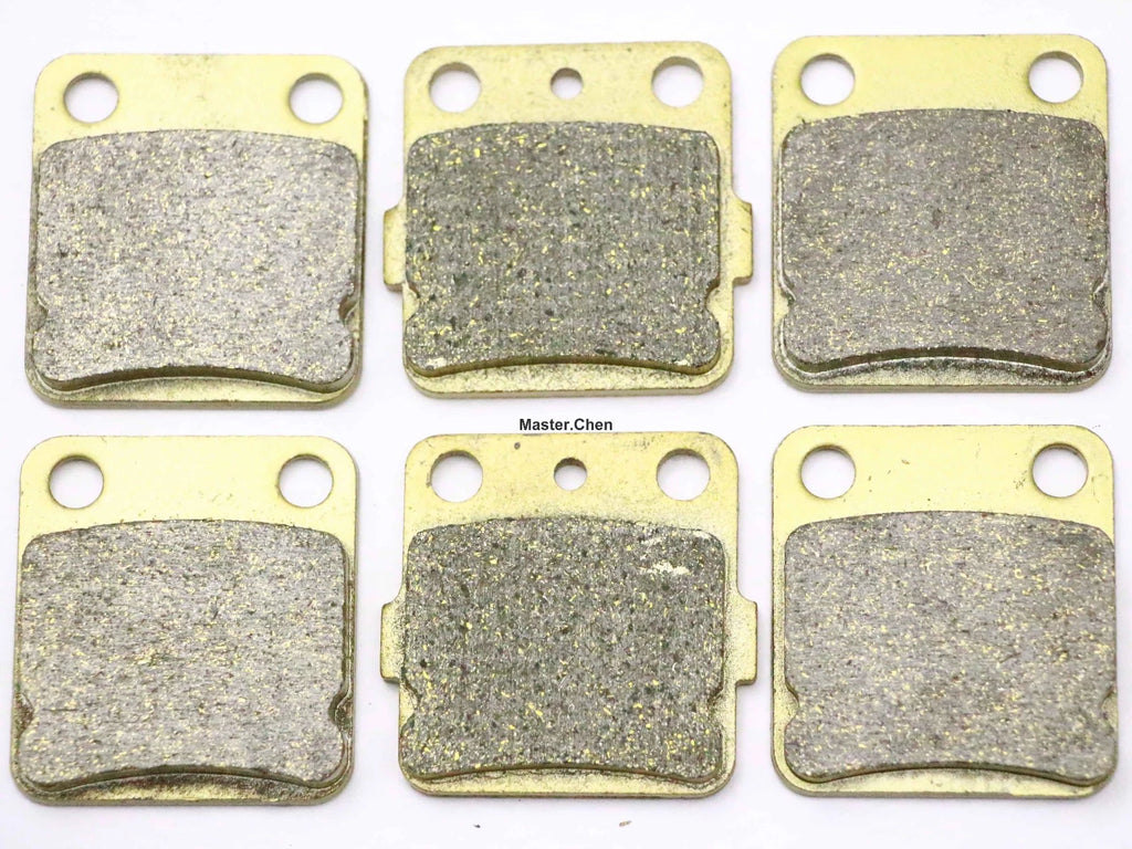 Front Rear Brake Pads for Yamaha YFM 350 Warrior (1989–2004) / Wolverine (1995–2005)