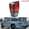 Clear Lens Black Bezel Tail Light for Toyota Tacoma (2020–2022)
