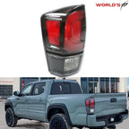 Clear Lens Black Bezel Tail Light for Toyota Tacoma (2020–2022)