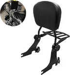 Backrest Sissy Bar with Luggage Rack for Harley Softail (2000–2023)