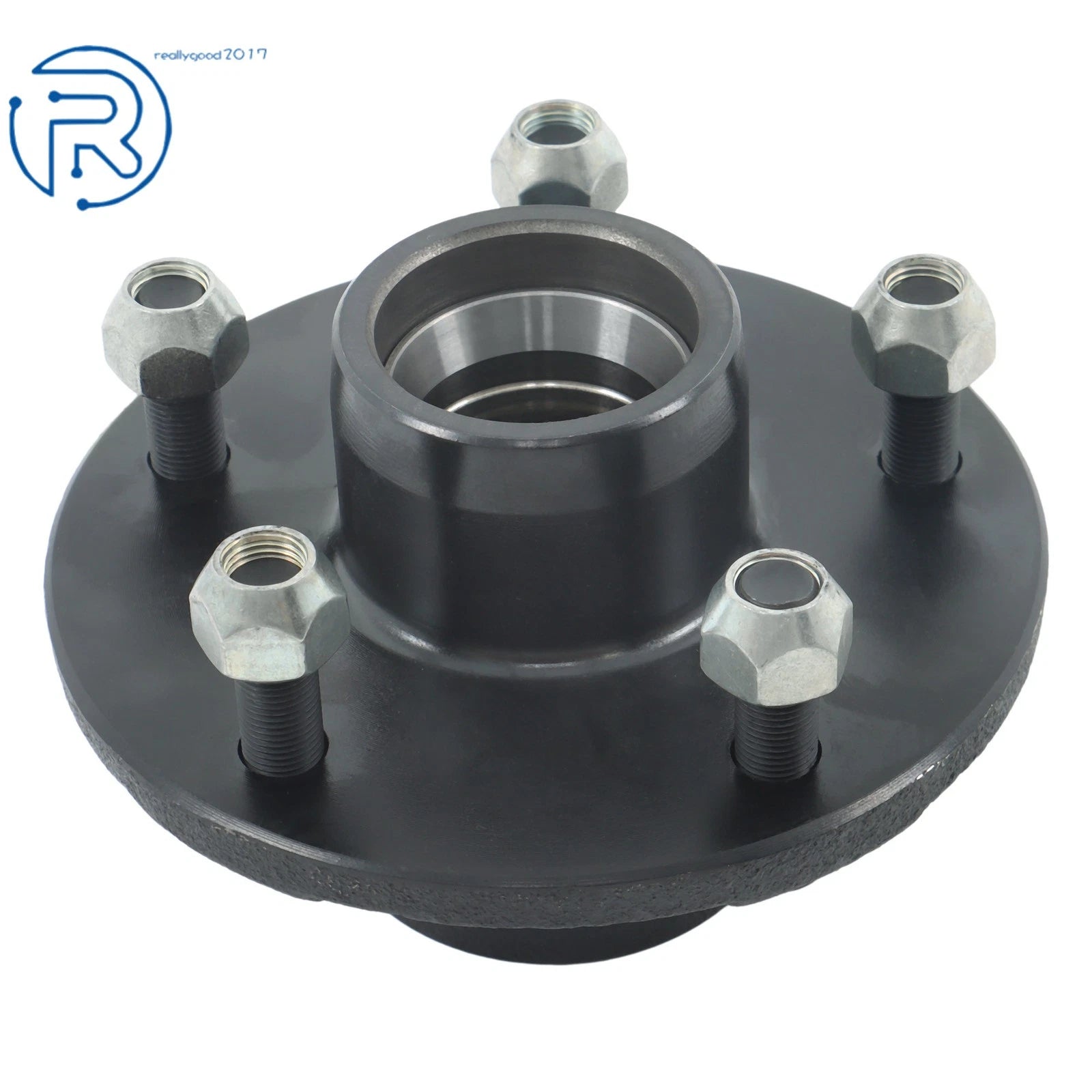 1 PK 5 Lug Trailer Hub Assembly for 1-3/8" to 1-1/16" Spindle