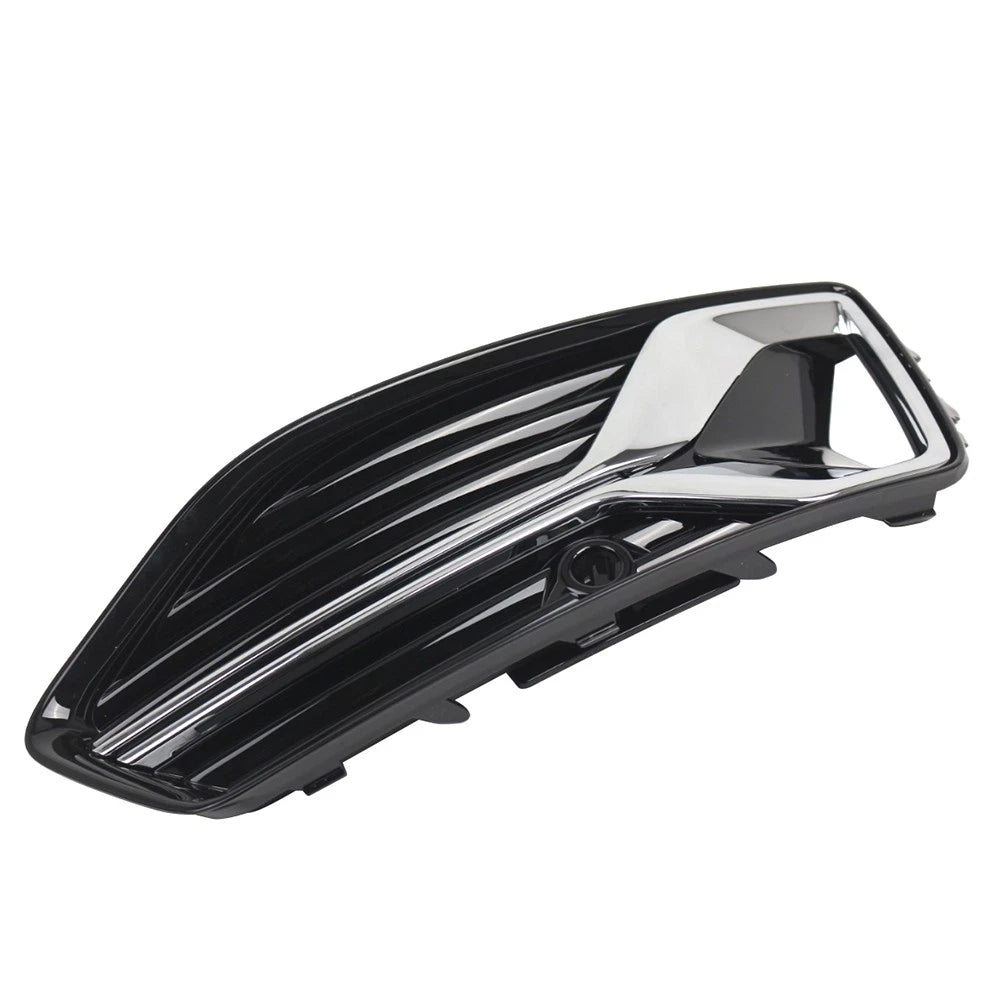 Right Front Fog Light Grille Cover Chrome Trim for Audi A6 S6 C8 (2019–2023)