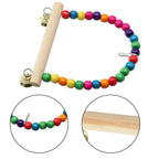 1X Colourful Parrot Swing for Birds or Parrots Toy Supplies