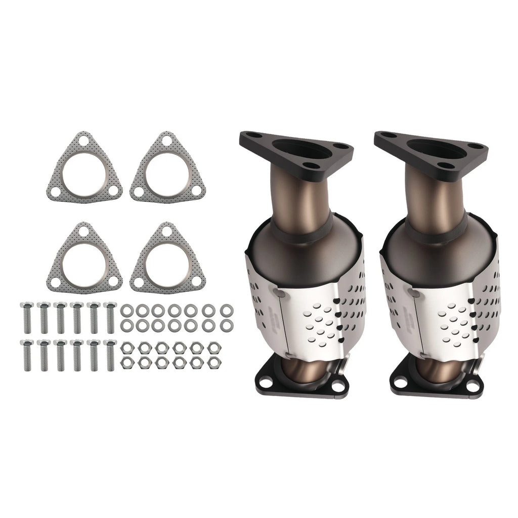 2x Front Catalytic Converters for Nissan Frontier Xterra (1999–2004)