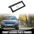 Set of 2 Front License Plate Frames for Ford Bronco (2021–2022) Aluminum Black