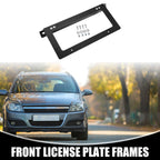 Set of 2 Front License Plate Frames for Ford Bronco (2021–2022) Aluminum Black