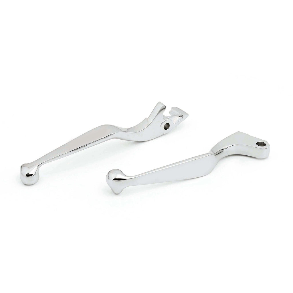 Brake Clutch Skull Hand Levers for Honda Shadow 600 Magna 750 (1997–2003) Chrome