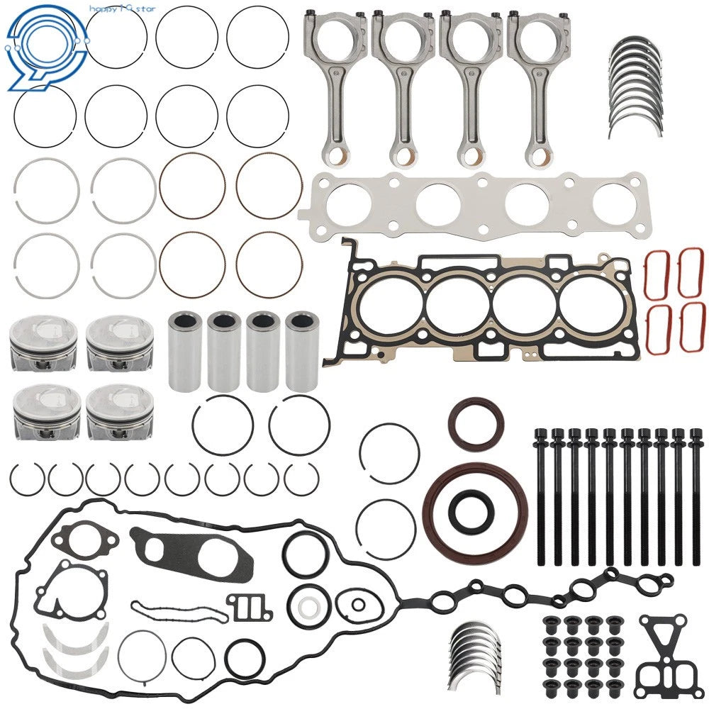 Engine Rebuild Kit with Pistons and Gaskets for Hyundai Kia (2011–2020)