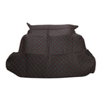 Heightened Edge Cargo Liner Rear Trunk Mat for Honda CR-V (2002-2006) Black XPE