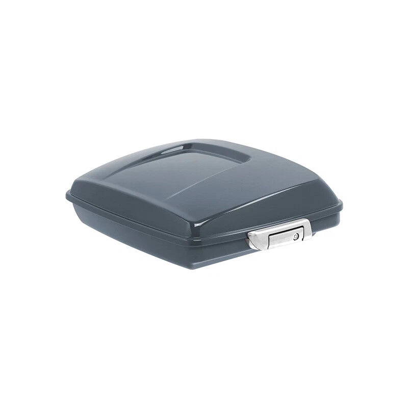 Razor Trunk Backrest Mount Rack for Harley Touring (2014–2024) Gunship Gray