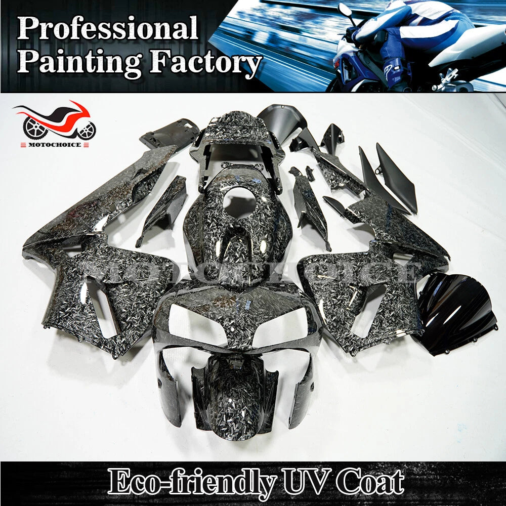 Forged Carbon Fiber Fairing Kit for Honda CBR600RR (2003–2004)