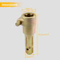 PTO Extender Adapter for Tractor 1-3/8" 6 Spline (70HP)