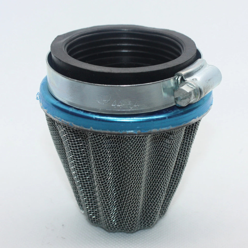 48mm Steel Chrome Pod Air Filter for Quad Dirt Bike ATV Dune Buggy
