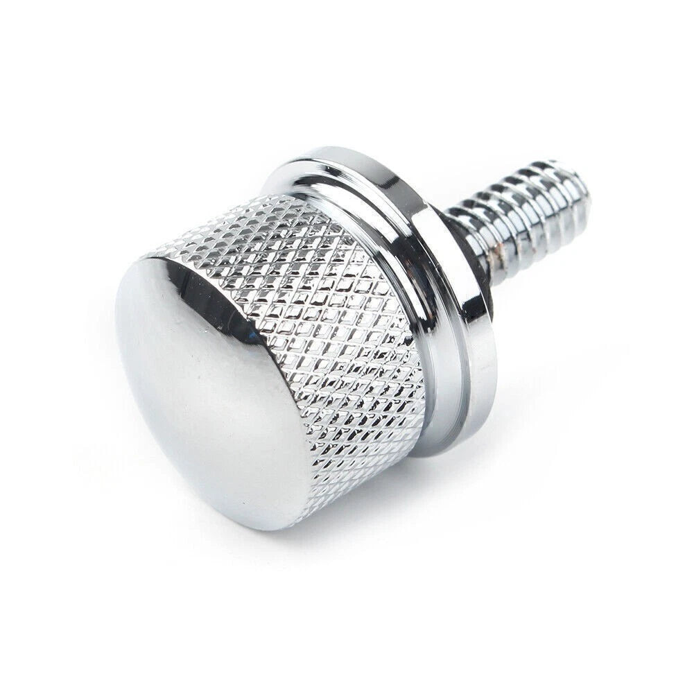 6mm Aluminum Rear Seat Bolt Screw for Harley Touring Street Glide (1996–2015) Chrome