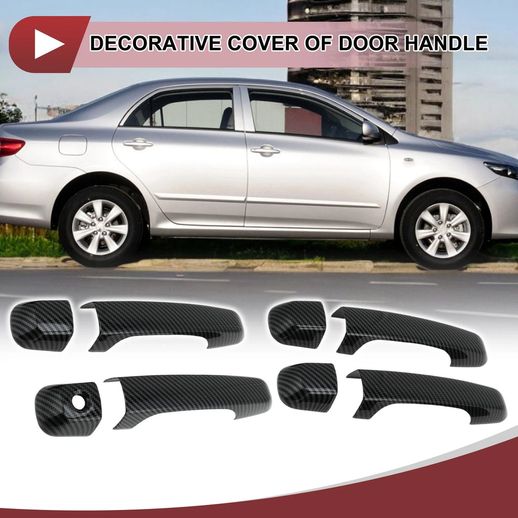 Set of 4 Car Door Handle Covers for Toyota Land Cruiser Prado J150 (2009–2021)