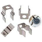 Set of 4 Metal Mount Clips for Shark IQ Robot Vacuum (AV2501S)