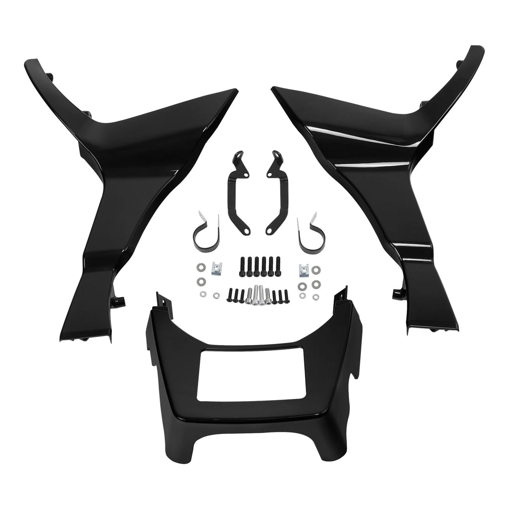 Fairing Spoilers Covers for Harley Touring Road Glide (2017–2023) Black Quartz