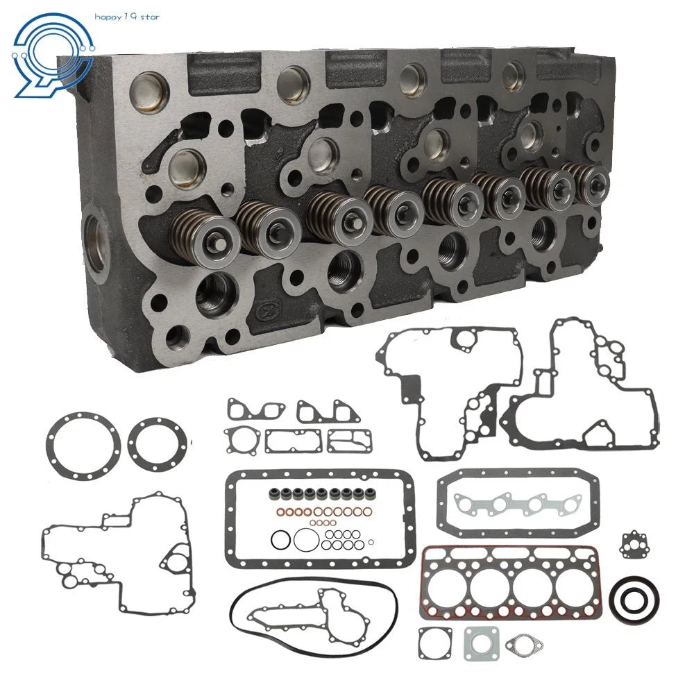 Complete Cylinder Head & Gasket for Holland Skid Steer L555 L553