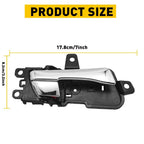 Interior Door Handle for Hyundai Sonata (2011–2015) Right Side Chrome