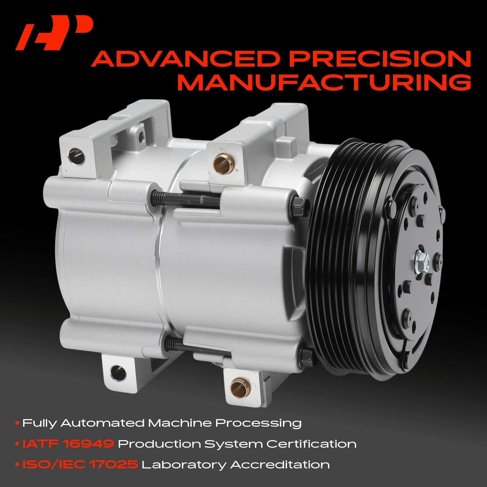 A/C Compressor with Clutch for Ford Ranger Mazda B3000 (2002-2008)