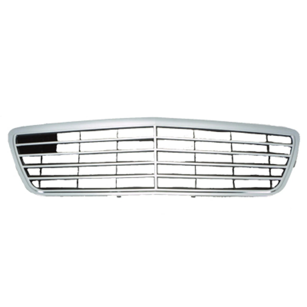 Replacement Black Chrome Grille Repair Part For 2000-2003 Mercedes E320
