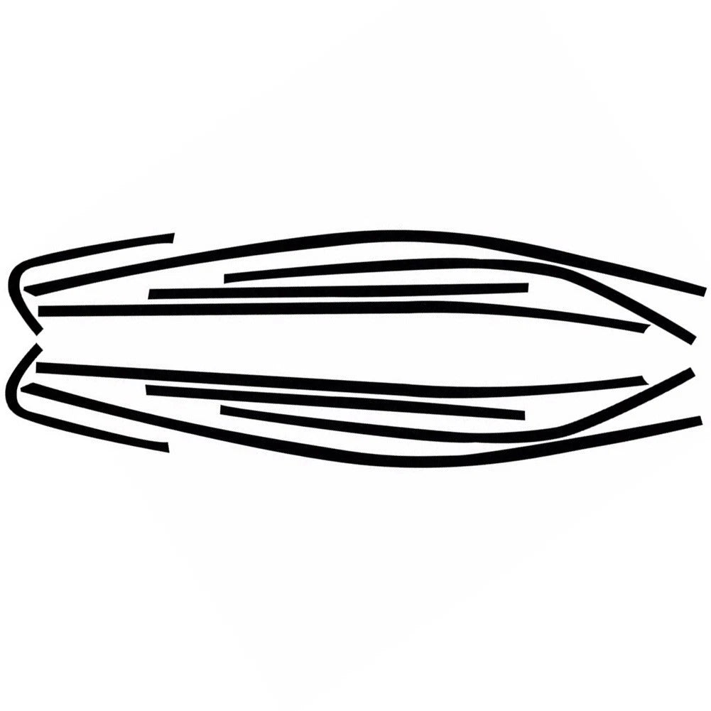 Vinyl Stickers for Toyota Camry (2018–2023) Window Trims
