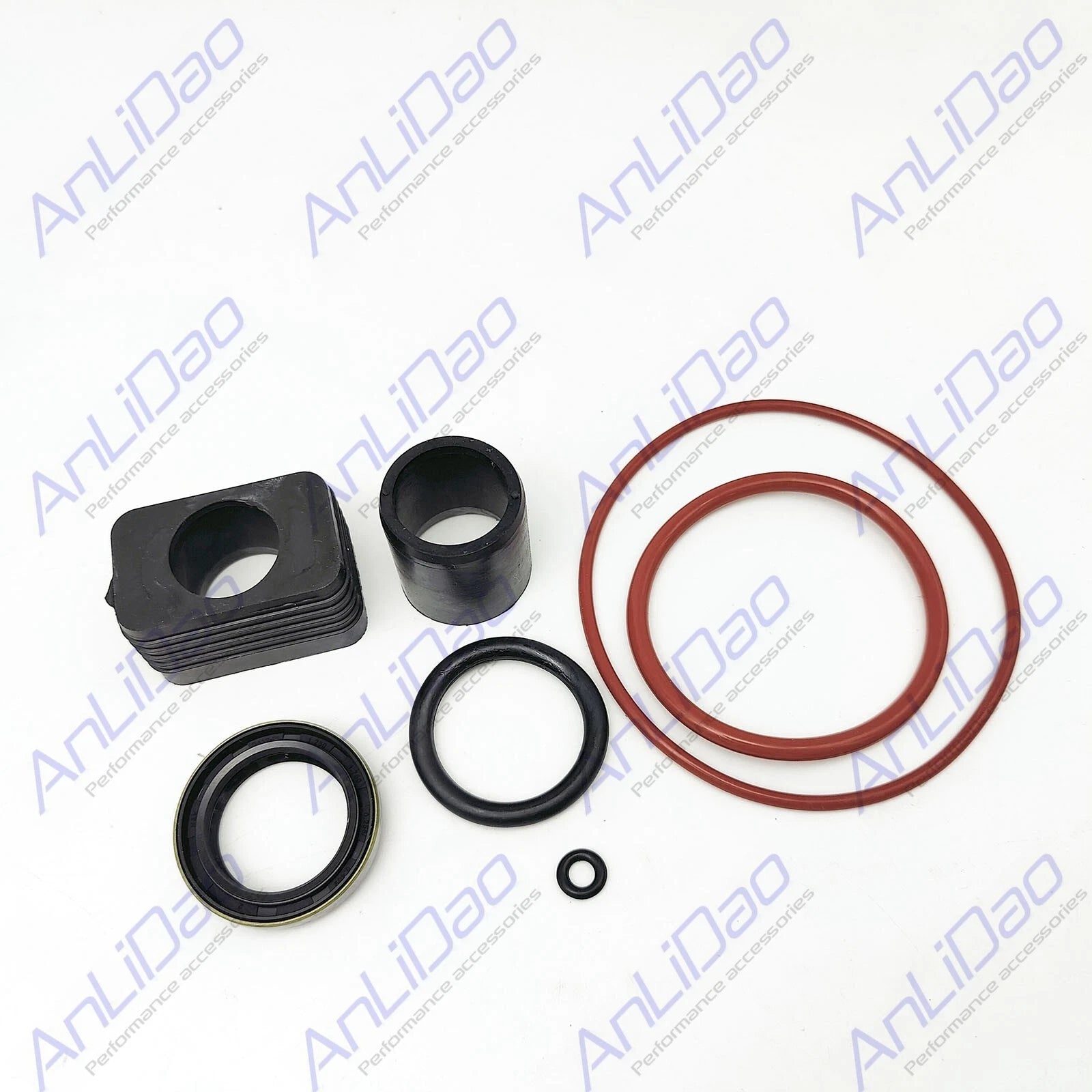 Lower Unit Gearcase Seal Kit for Volvo Penta OMC SX (3855275, 0778351, 18-2598)